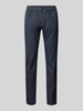 Pierre Cardin Tapered fit chino in 5-pocketmodel, model 'Lyon' Marineblauw