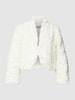 Christian Berg Cocktail Bolero in bontlook Ecru
