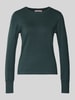 Christian Berg Woman Selection Gebreide pullover met ronde hals Groen