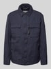camel active Jacke mit Umlegekragen und Brusttaschen Marine