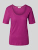 Marc O'Polo Regular fit T-shirt van slubjersey Fuchsia