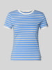 Tom Tailor Denim Regular Fit T-Shirt aus Baumwoll-Mix Bleu