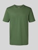 Christian Berg Men T-shirt z okrągłym dekoltem Ciemnozielony