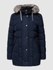Gil Bret Steppjacke mit abnehmbarer Kapuze Marineblau