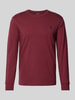 Polo Ralph Lauren Regular Fit Longsleeve mit Label-Stitching Bordeaux