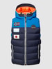 Napapijri Bodywarmer met labeldetails, model 'SHAKLETON' Marineblauw