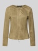 Betty Barclay Blazer mit Zweiwege-Reißverschluss Oliv