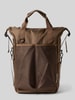 AY STUDIOS Rucksack mit Logo-Detail Dunkelbraun