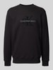 Calvin Klein Jeans Sweatshirt mit Label-Stitching Black