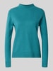 Betty Barclay Regular Fit Pullover aus Viskose-Mix Modell 'NOS AUGUST' Petrol