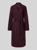 Only Regular Fit Trenchcoat mit Reverskragen Modell 'ALVILDA LIFE' Bordeaux