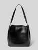 Seidenfelt Handtasche mit Schulterriemen Modell 'ALUNDA HOBO' Black
