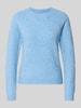 Vero Moda Regular fit gebreide pullover met raglanmouwen, model 'DOFFY' Blauw