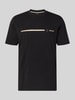 BOSS regular fit T-shirt van puur katoen model 'C-TAUT 41' Zwart
