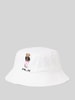 Polo Ralph Lauren Bucket Hat mit Motiv-Stitching Weiss