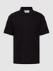 CK Calvin Klein Poloshirt mit Label-Detail Modell 'OTTOMAN' Schwarz