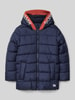 s.Oliver RED LABEL Steppjacke mit Kapuze Marine