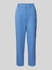 Christian Berg Woman Tapered Fit Stoffhose mit elastischem Bund Blau