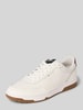 Tommy Hilfiger Lage sneakers van leermix Wit