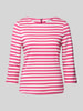 Vila Shirt mit Rundhalsausschnitt Pink