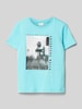 s.Oliver RED LABEL T-shirt met fotoprint Turquoise