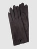 EEM Touchscreen-Handschuhe in Veloursleder-Optik Anthrazit