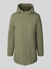 Matinique Regular fit parka met capuchon, model 'Madeston' Lichtgroen