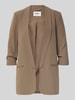 Only Żakiet długi o kroju regular fit z rękawem o dł. 3/4 model ‘ELLY’ Khaki