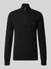 Polo Ralph Lauren Regular Fit Troyer aus reiner Wolle Black