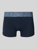 Emporio Armani Trunks mit Label-Bund Marine