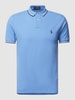 Polo Ralph Lauren Poloshirt mit Kontraststreifen Hellblau