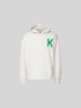 Kenzo Hoodie mit Kapuze Mittelgrau Melange