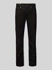 Levi's® Tapered fit jeans in 5-pocketmodel, model '502 NIGHTSHINE' Zwart