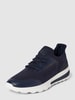 Geox Soksneakers met labeldetail, model 'SPHERICA' Donkerblauw
