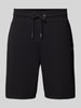 Gant Regular Fit Shorts mit elastischem Bund Black