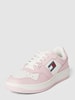 Tommy Jeans Sneakers met labeldetails Lichtroze