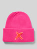 Unio Beanie mit Kaschmir-Anteil Neon Pink
