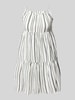 Only Mini-jurk met structuurmotief, model 'THYRA LIFE' Offwhite