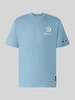 Champion Relaxed Fit T-Shirt aus reiner Baumwolle Rauchblau