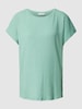 Christian Berg Woman T-shirt met structuurmotief Mintgroen