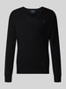 Polo Ralph Lauren Regular Fit Pullover aus reiner Wolle Black