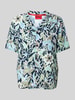 HUGO Relaxed fit vrijetijdsoverhemd met 1/2-mouwen Blauw