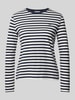 Gant Longsleeve mit Label-Stitching Marine