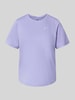 ASICS T-Shirt mit Rundhalsausschnitt und Logo-Print Lila