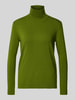 Weekend Max Mara Gebreide pullover met opstaande kraag, model 'KIKU' Groen