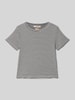 Garcia T-Shirt mit Label-Stitching Black