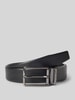 Lloyd Men's Belts Riem met labeldetail Zwart