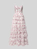Hey Kyla Abendkleid im Stufen-Look Rosa