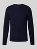 Cinque Gebreide pullover met ronde hals, model 'ZAC' Marineblauw