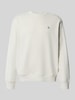 Calvin Klein Jeans Sweatshirt mit Label-Stitching Offwhite